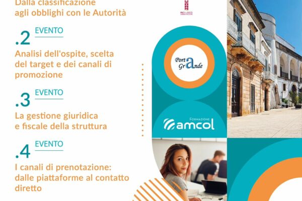 Cisternino: corso gratuito per la ricettività 